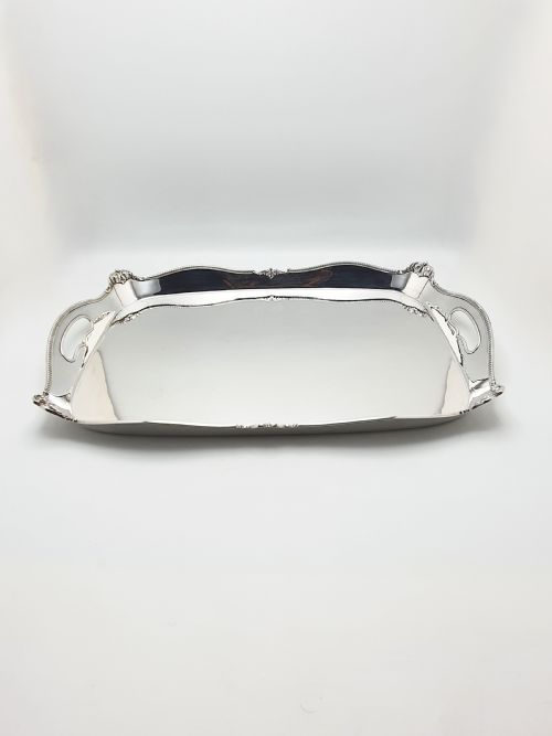 STUNNING ANTIQUE EDWARDIAN SILVERPLATED TRAY BY MAPPIN WEBB CIRCA 1905 - ADDITIONAL PHOTO 3