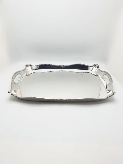 STUNNING ANTIQUE EDWARDIAN SILVERPLATED TRAY BY MAPPIN WEBB CIRCA 1905 - ADDITIONAL PHOTO 5