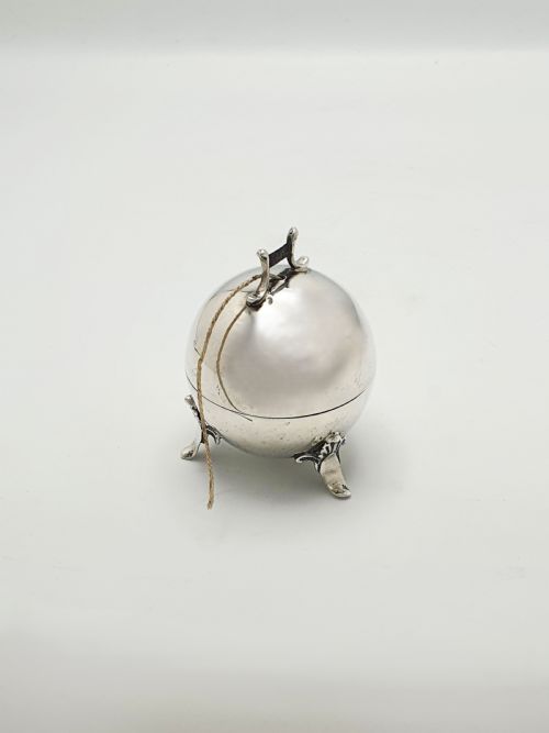 fig 1. Unusual Antique Edwardian Sterling Silver String Holder - 1901