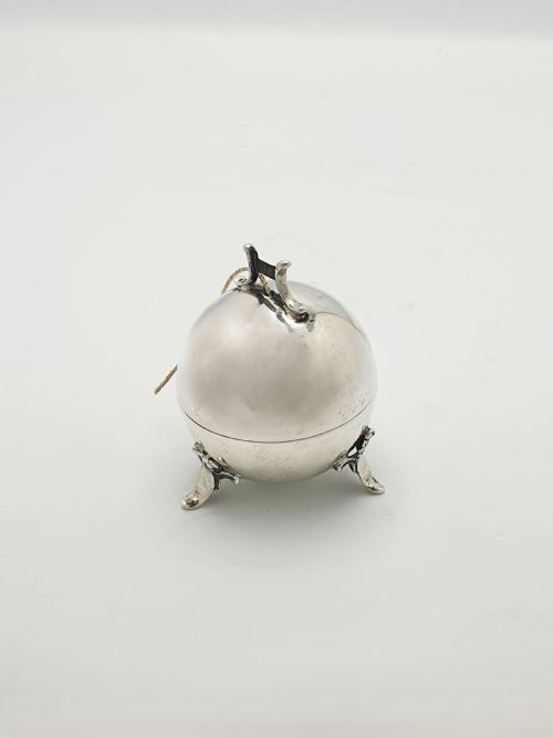 fig 2. Unusual Antique Edwardian Sterling Silver String Holder - 1901