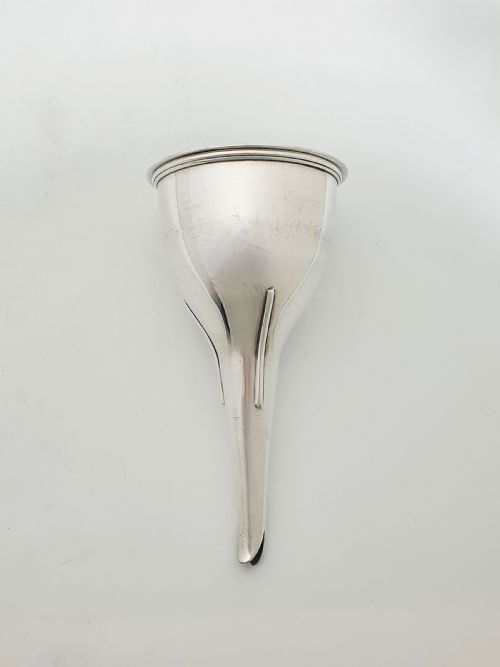 Lovely Antique Edwardian Silver Plated Wine Funnel with Strainer – Circa 1905