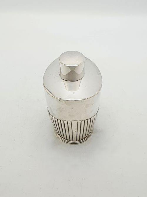 ANTIQUE EDWARDIAN MAPPIN WEBB SILVER PLATED TEA CANISTER CIRCA 1905 - ADDITIONAL PHOTO 4
