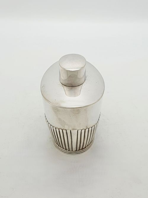 ANTIQUE EDWARDIAN MAPPIN WEBB SILVER PLATED TEA CANISTER CIRCA 1905 - ADDITIONAL PHOTO 6