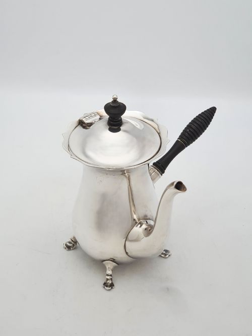 GORGEOUS PAIR OF ANTIQUE EDWARDIAN CAF AU LAIT POTS CIRCA 1905 - ADDITIONAL PHOTO 4