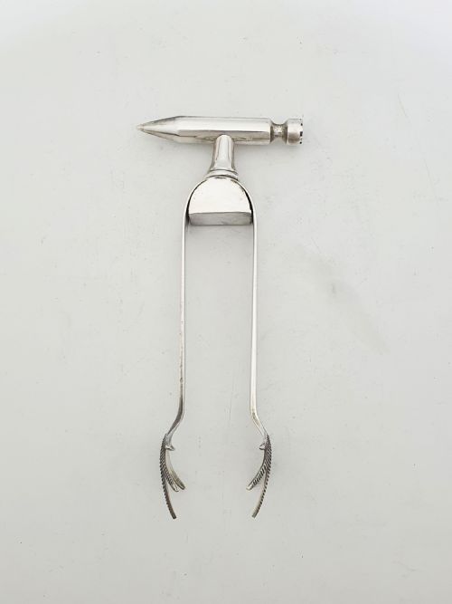 Fabulous Art Deco Bird Claw Ice Tongs/ice Pick – Circa 1925