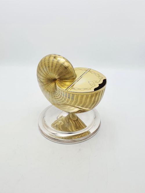Large Antique Victorian Silver Plated Gilt Spoon Warmer – Circa 1870