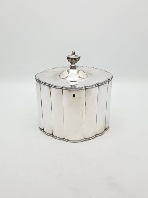 Fantastic Antique Georgian Sheffield Plated Tea Caddy – Circa 1800