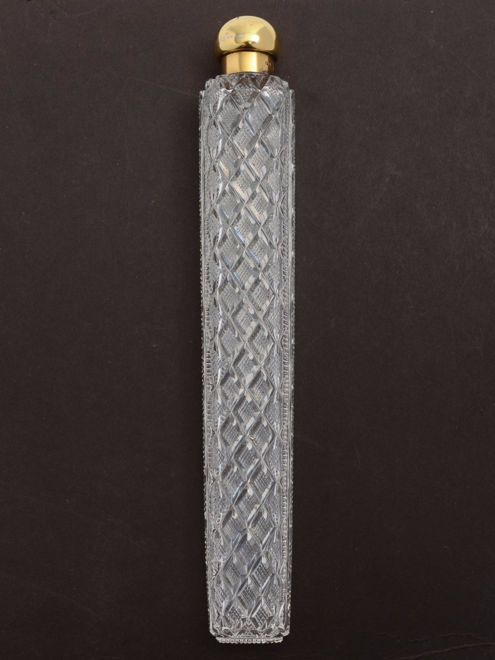 Cut Glass Scent Bottle London 1898