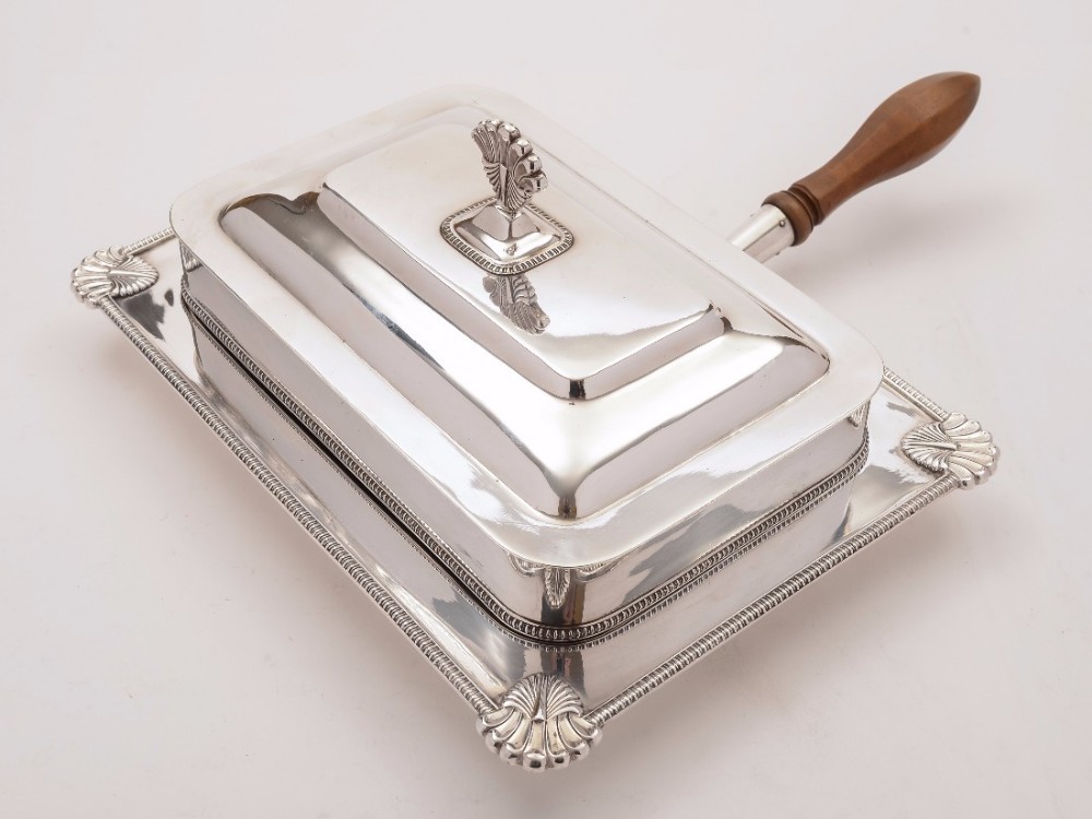 Edwardian Silver Plated Serving Dish, Circa 1905