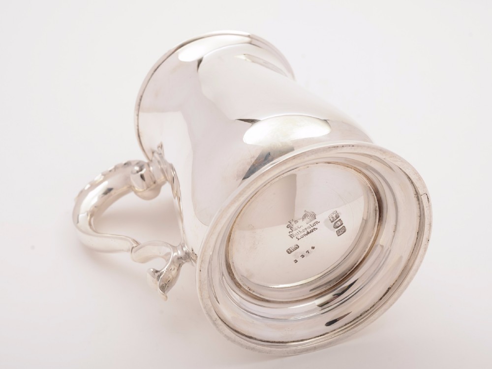 Edwardian Silver Tankard, London 1902 View III