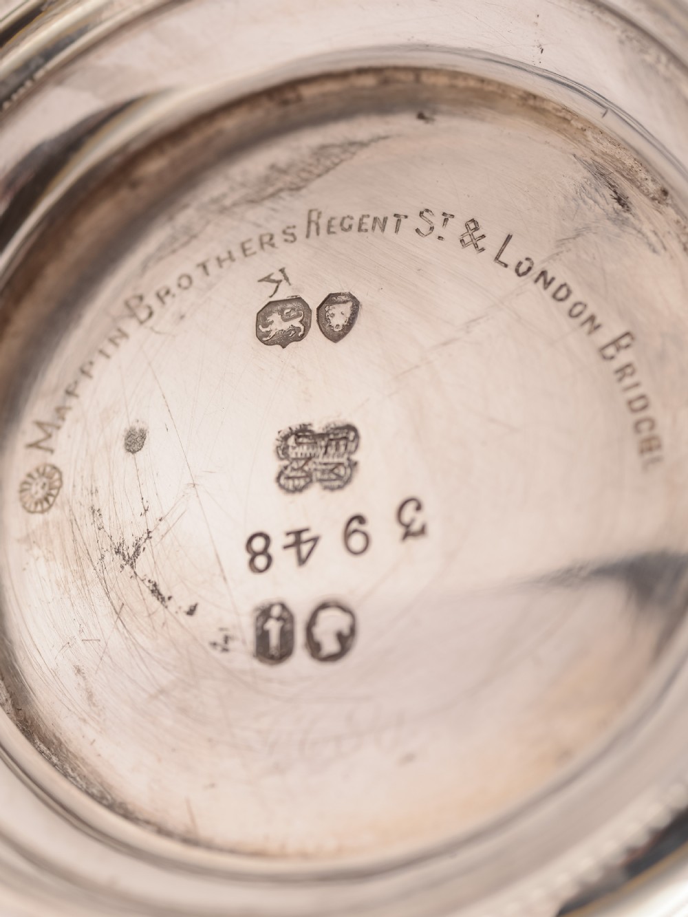 Victorian Half Pint Silver Tankard, London 1864 View VII