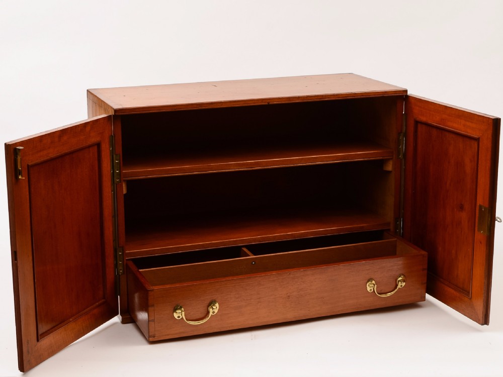Victorian Mahogany Butlers Cupboard, Circa 1880 View II