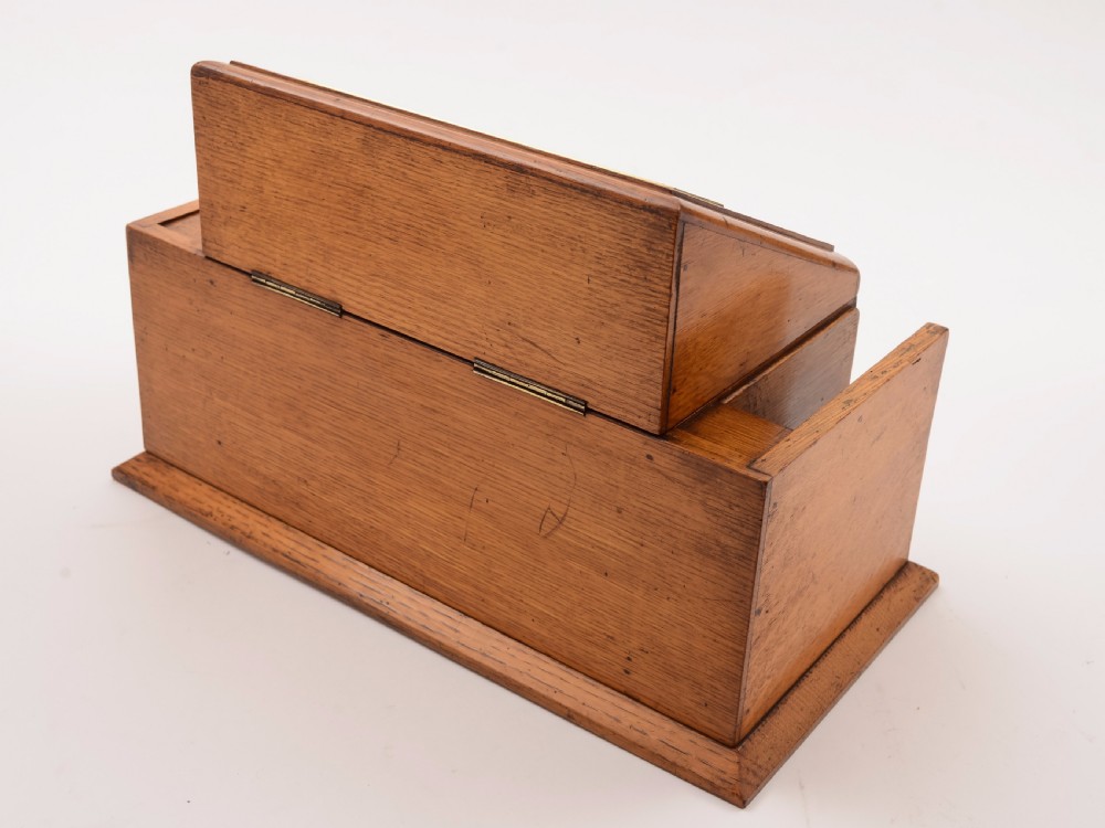 Victorian Oak Country House Letter Box, Circa 1890 View III