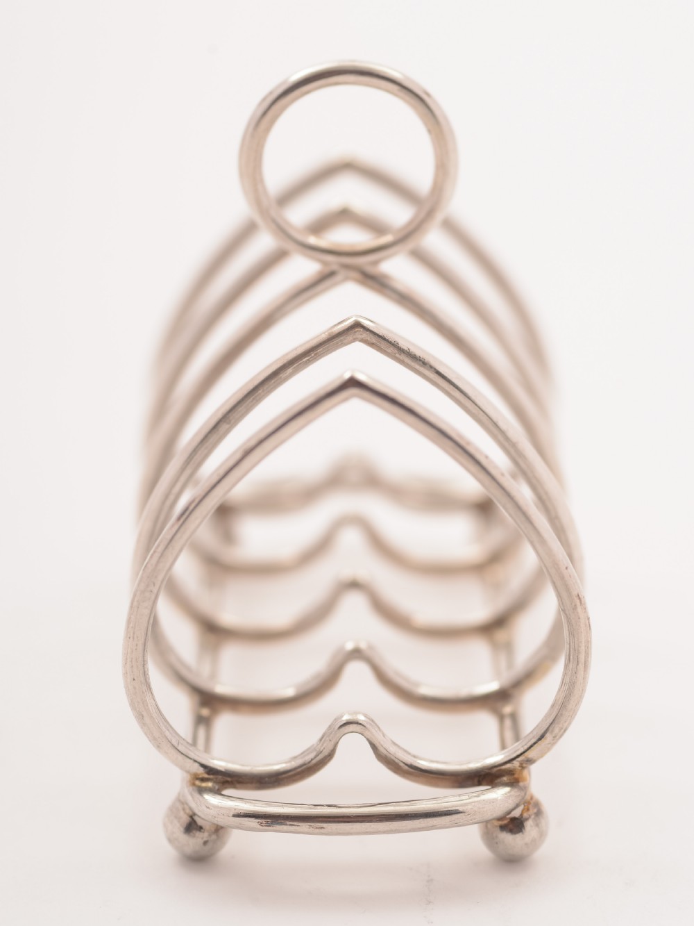 Victorian Pair of Silver Toast Racks, Birmingham 1899 View III