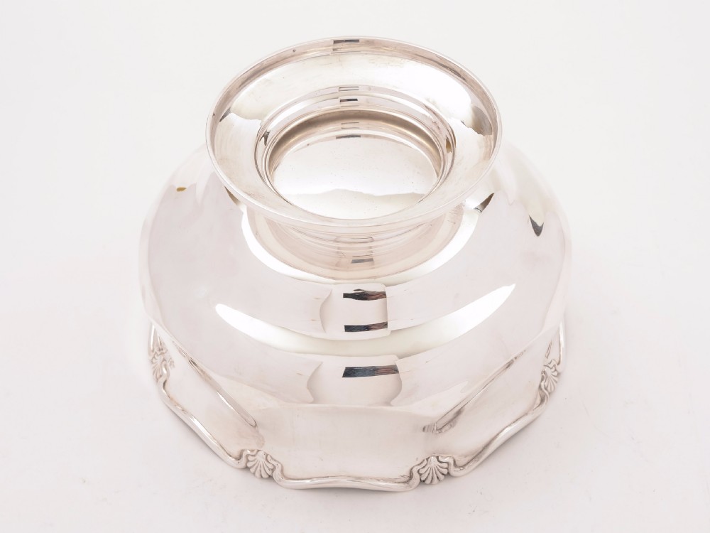 Silver Pedestal Bowl, Sheffield 1921 View III