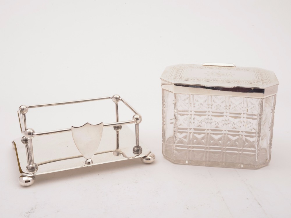 Victorian Biscuit Box, Circa 1880 View V