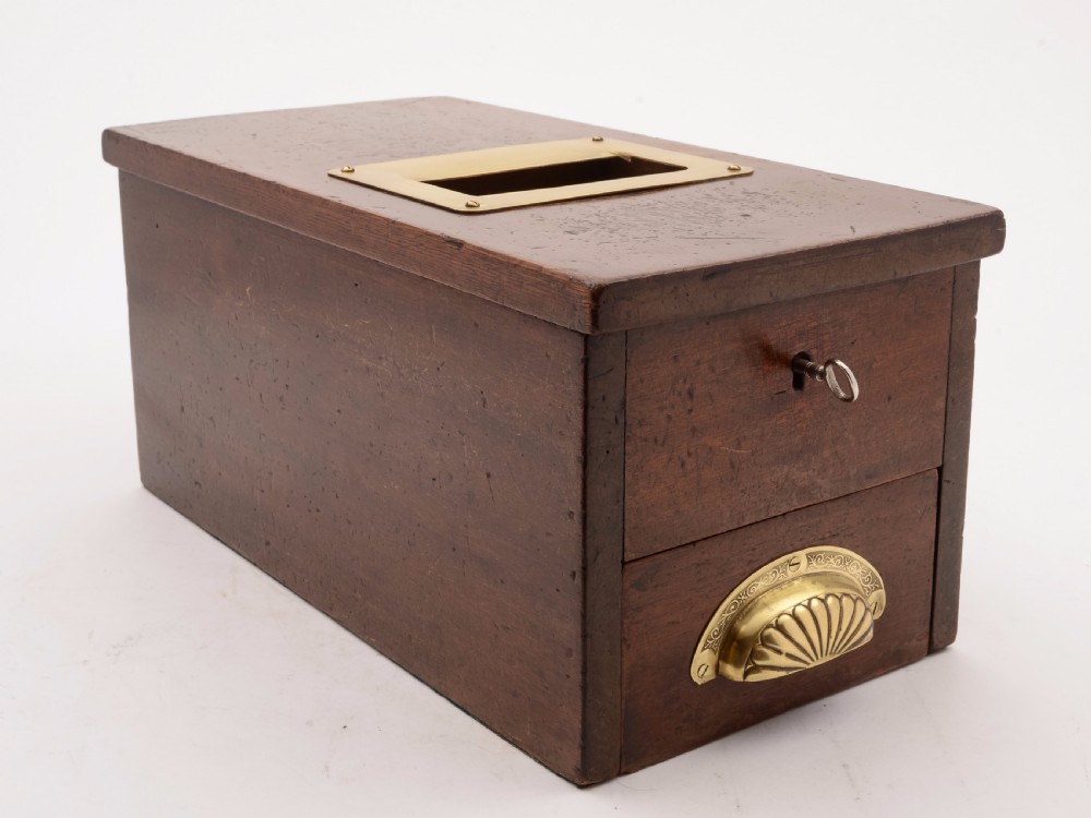 Edwardian Mahogany Shop Till, Circa 1905