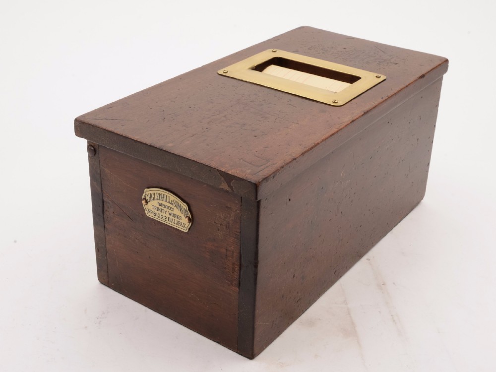 Edwardian Mahogany Shop Till, Circa 1905 View VII