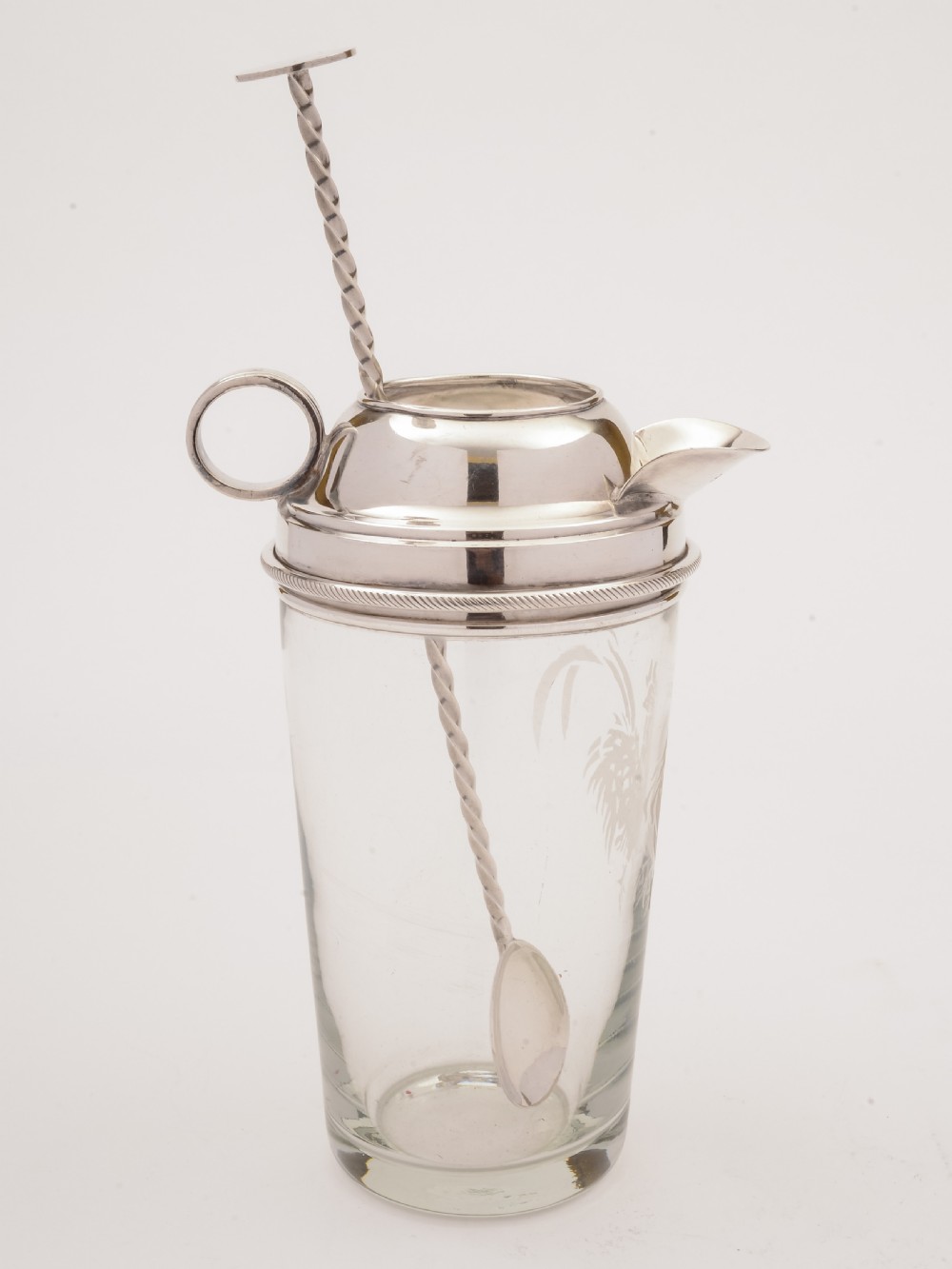 Art Deco Cocktail Mixing Jug, Circa 1930 View II