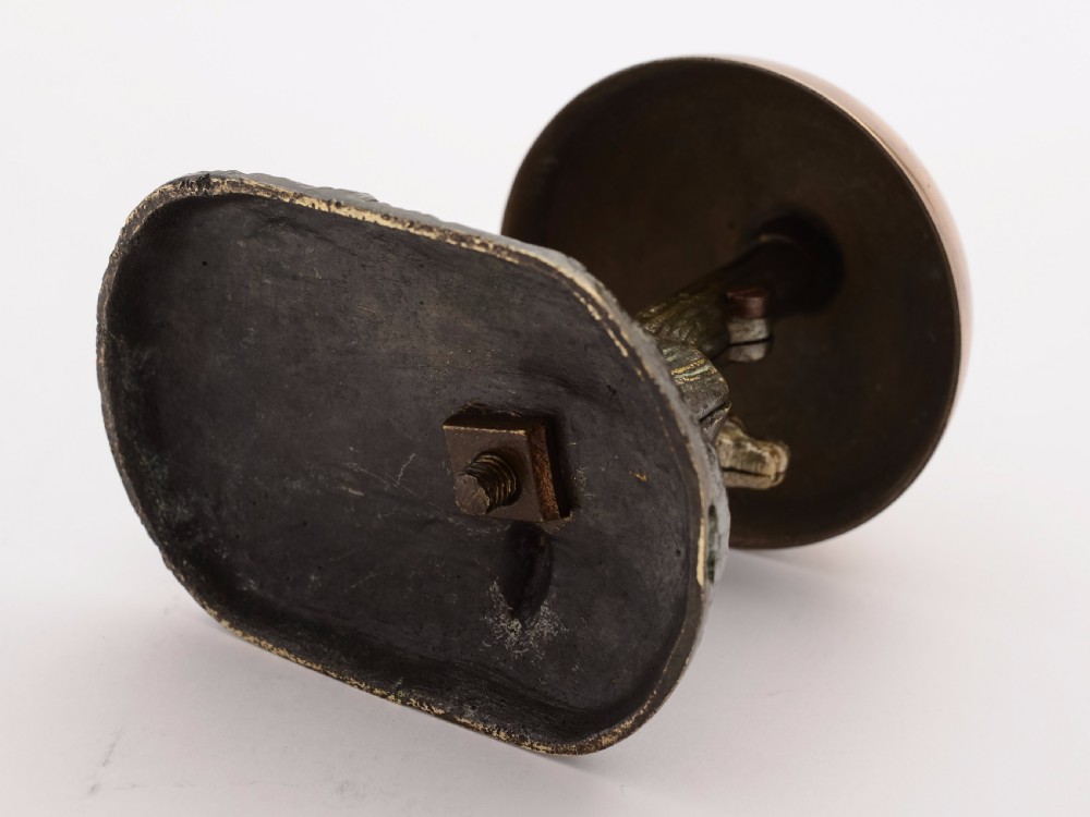 Novelty American Donkey Table Bell, Circa 1900 View IV