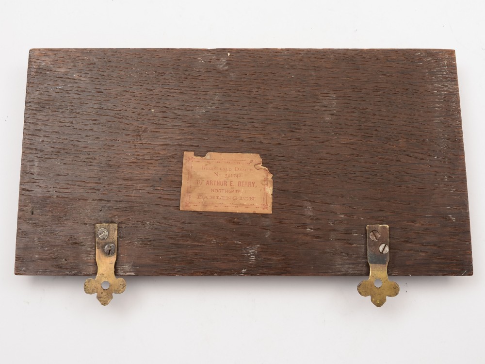 Copper Train Commemorative Plaque, 1909 View II