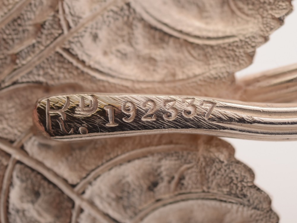 Pair of Elkington Silver Plated Salts, 1892 View V