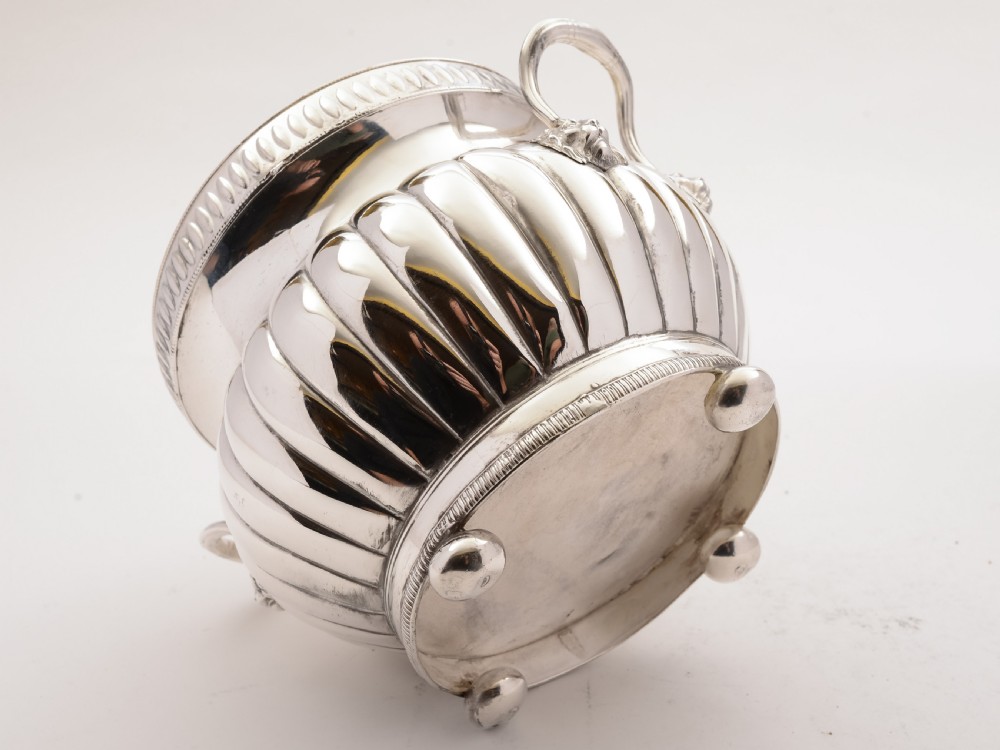 Georgian Sheffield Plated Champagne Bucket View IV