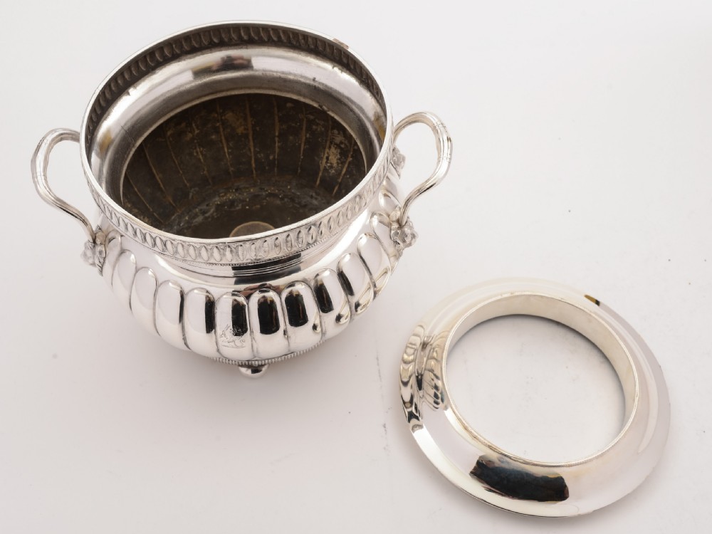 Georgian Sheffield Plated Champagne Bucket View VI