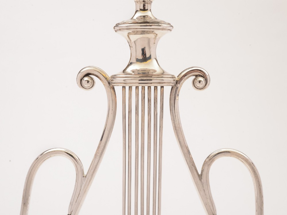 Pair of Georgian Sheffield Plated Candelabras View VII
