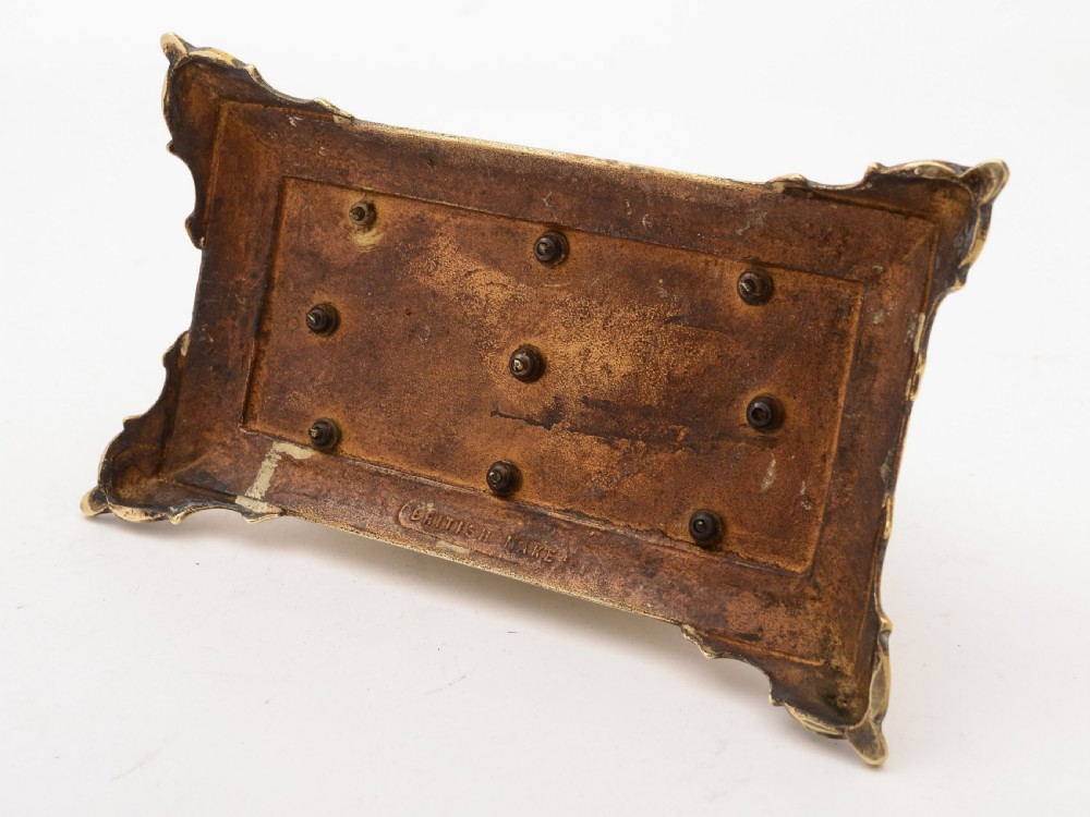 Victorian Brass Letter Rack, Circa 1890 View III