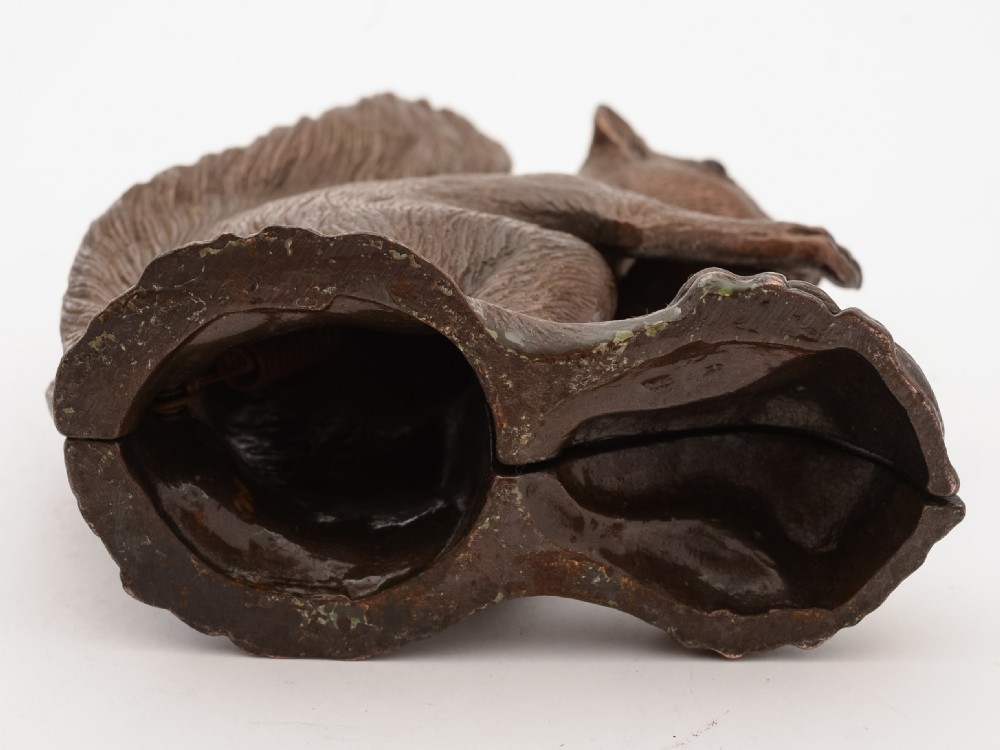 Cast Iron Squirrel Nutcracker, Circa 1900 View IV