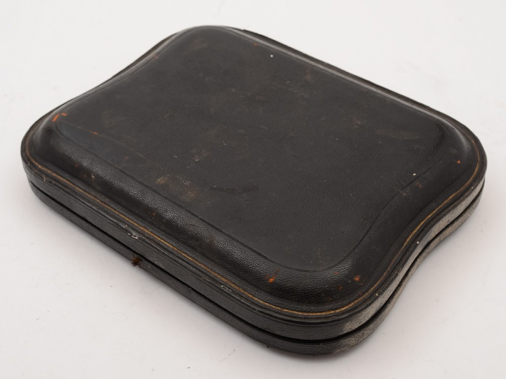 Edwardian cased Silver Fruit Set, Sheffield 1908 View III