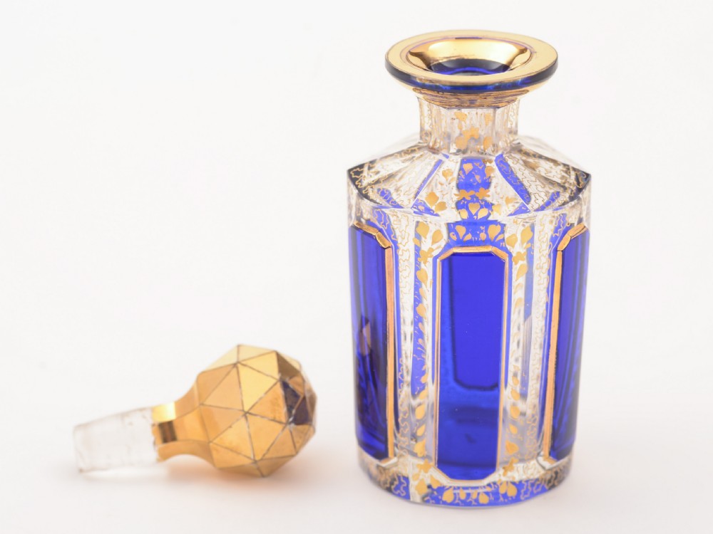 Cut Glass Scent Bottle, Circa 1890 View III