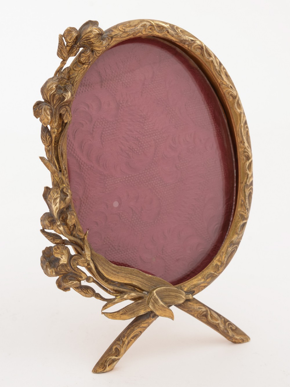 French Brass Photo Frame, Circa 1900