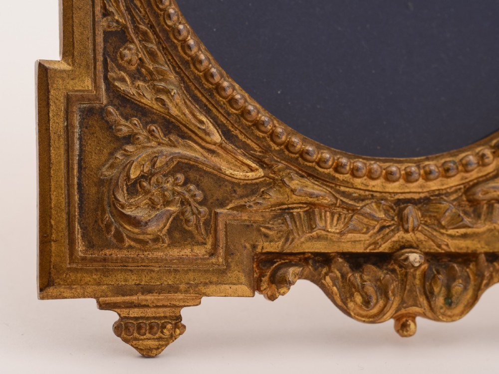 French Cast Brass Photo Frame, Circa 1900 View IV