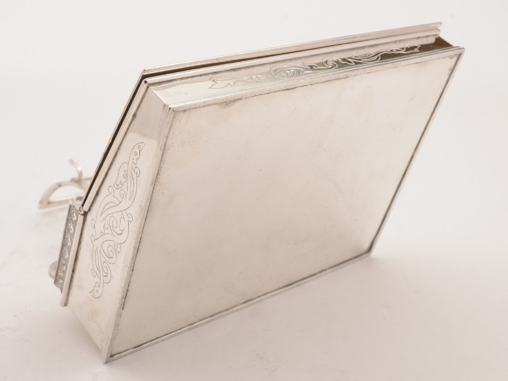 Victorian Silver Plated Ink Stand, 1868 View V