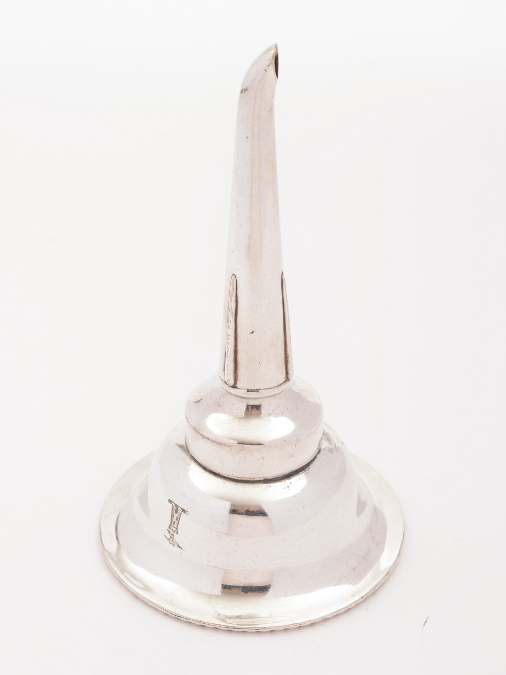 Victorian Silver Plated Wine Funnel, Circa 1890