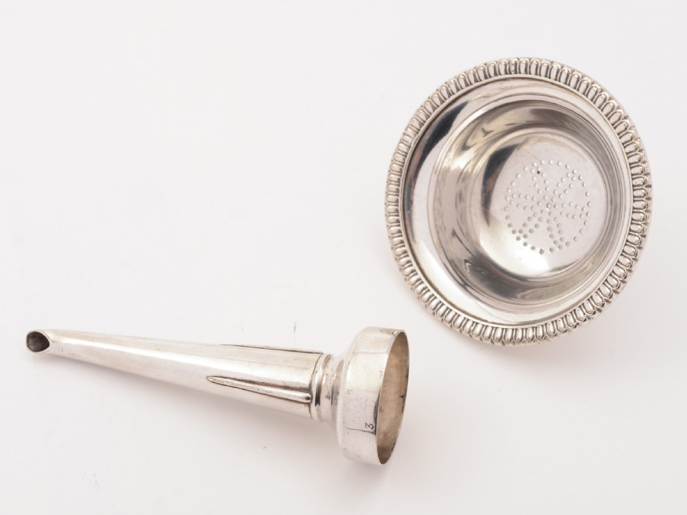 Victorian Silver Plated Wine Funnel, Circa 1890 View II