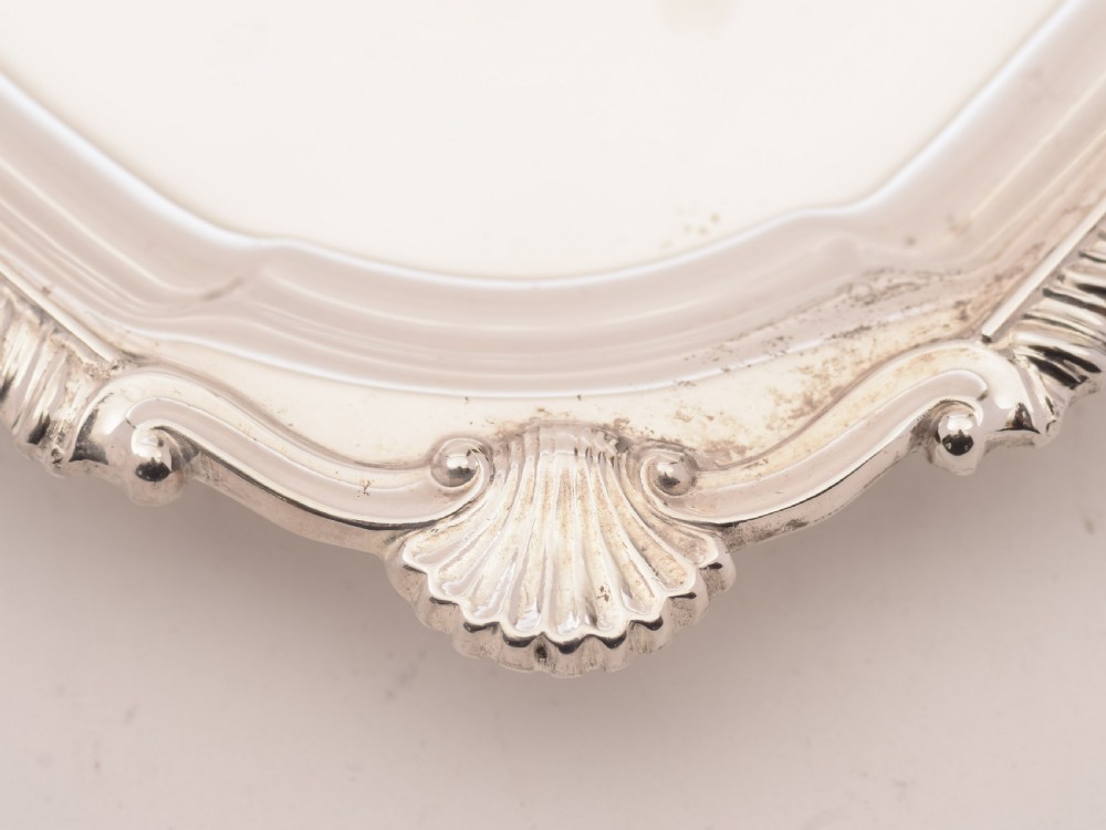 Art Deco Silver Plated Salver, Circa 1930 View IV
