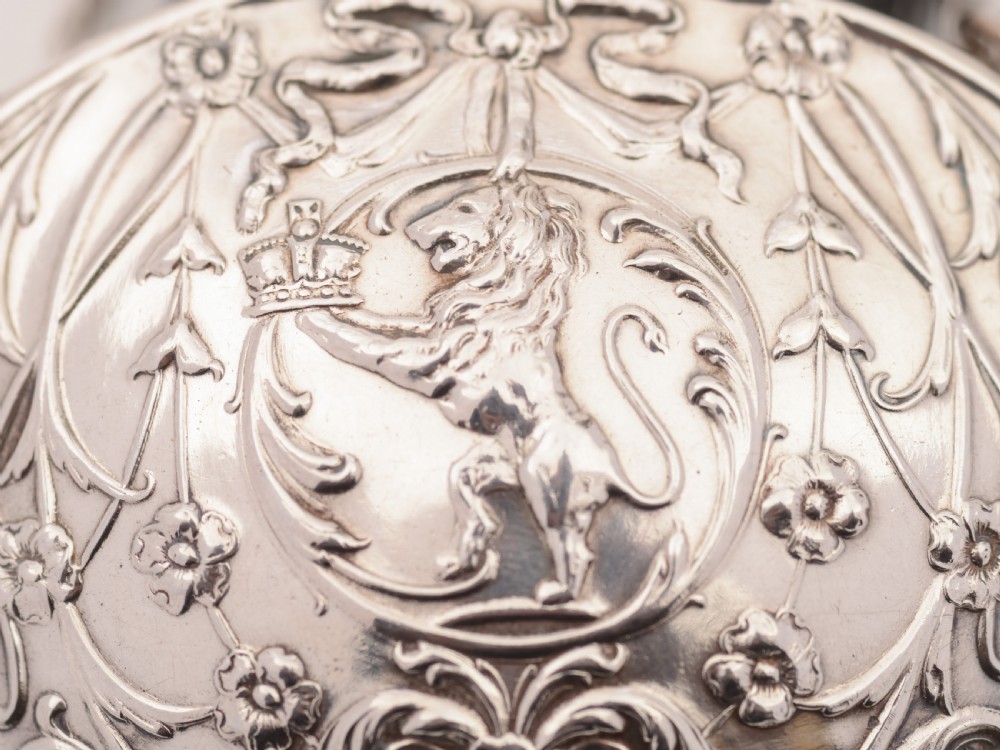 Silver Art Nouveau Purse, Birmingham 1909 View V