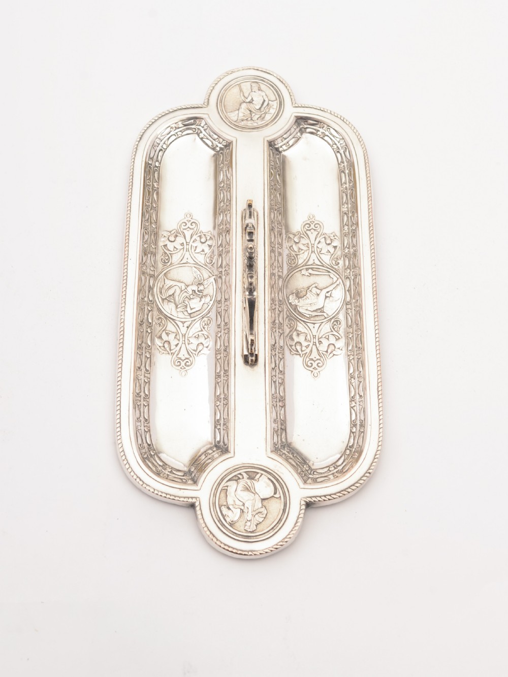 Elkington Mason & Co Double Pen Tray, Circa 1860 View III