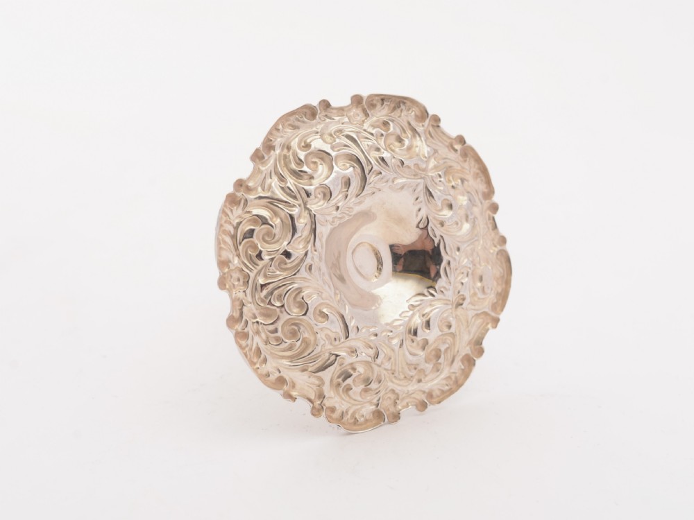 Edwardian  Silver Ring Tree, Birmingham 1904 View II