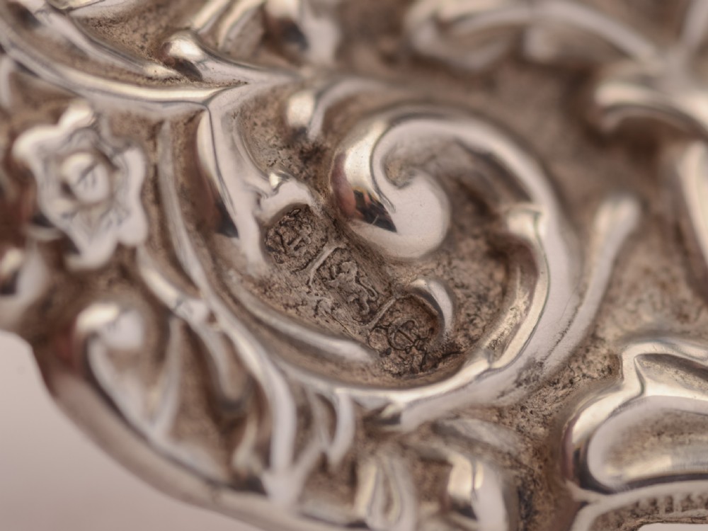 Edwardian  Silver Ring Tree, Birmingham 1904 View V