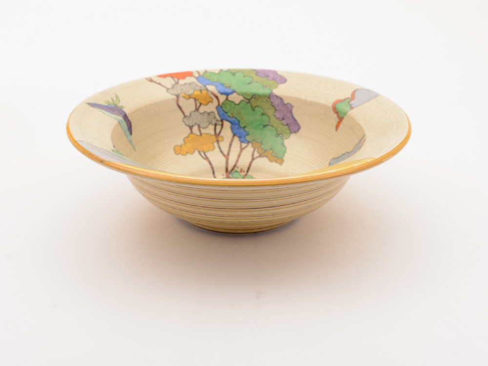 Art Deco Cydonia China Bowl, Circa 1930 View IV