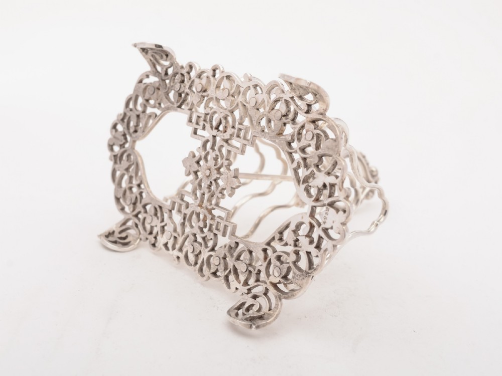 Scottish Silver Plated Toast Rack, Circa 1880 View II