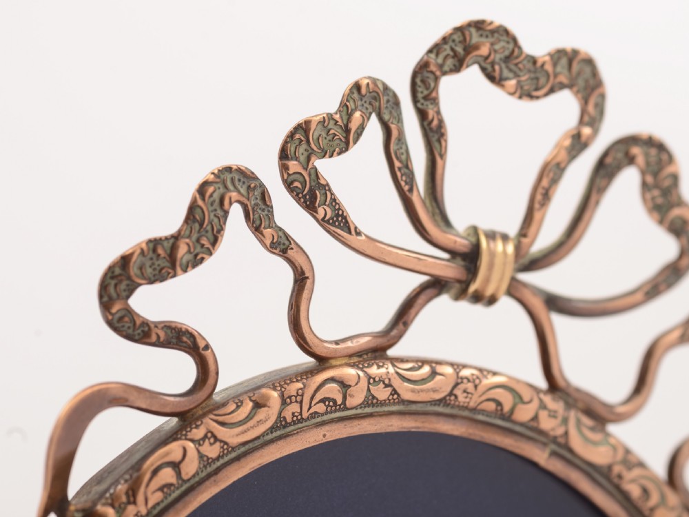 Small Brass Edwardian Picture Frame, Circa 1905 View III