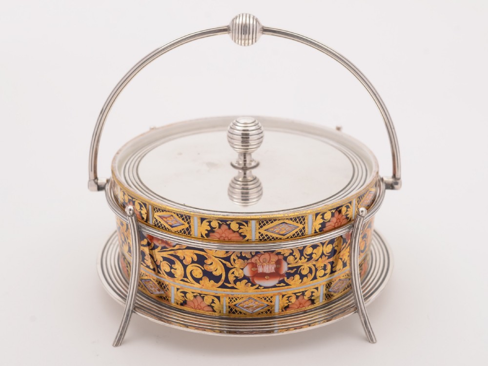 Spode China Preserve Dish, Circa 1900