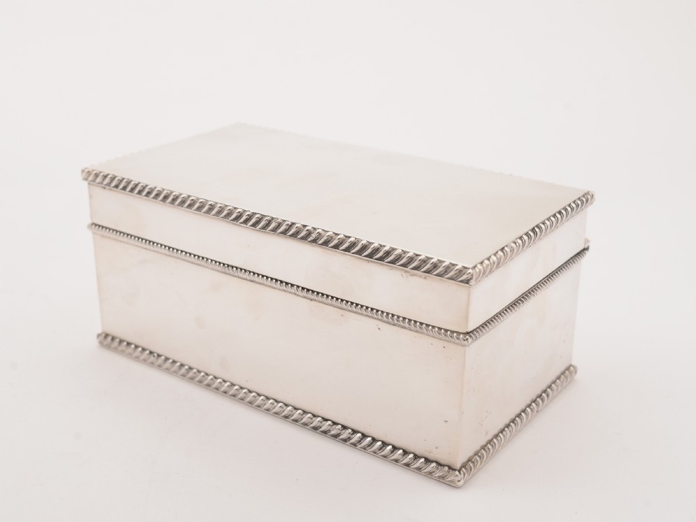 Silver Plated Biscuit Box, Circa 1920