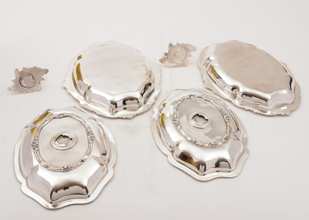 Pair of Victorian Entree Dishes, Circa 1880 View III