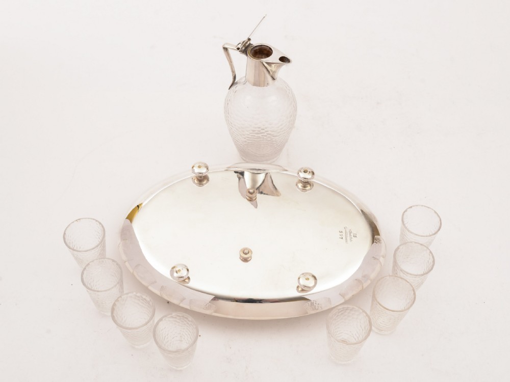 Edwardian Liqueur Set, Circa 1905 View III